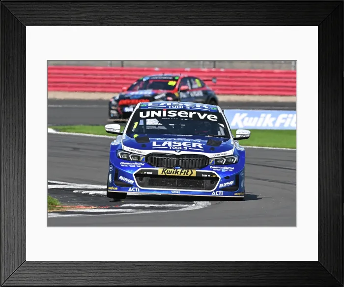Framed Print : CZ5_0174 Jake Hill, BMW 330i M Sport, Laser Tools Racing with MB Motorsport.jpg