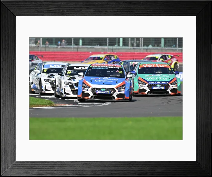 Framed Print : CZ5_0179 Adam Morgan, Hyundai i30N, Team VERTU.jpg Framed Print : CZ5_0179 Adam Morgan, Hyundai i30N, Team VERTU.jpg