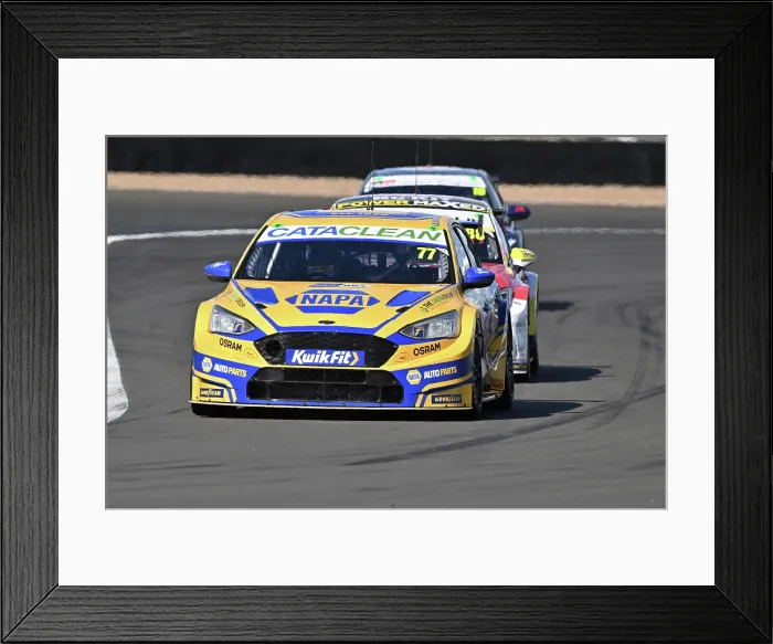 Framed Print : CZ5_0190 Sam Osborne, Ford Focus ST, NAPA Racing UK.jpg Framed Print : CZ5_0190 Sam Osborne, Ford Focus ST, NAPA Racing UK.jpg