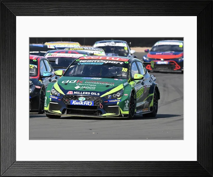 Framed Print : CZ5_0215 Senna Proctor, Hyundai i30N, Team VERTU.jpg Framed Print : CZ5_0215 Senna Proctor, Hyundai i30N, Team VERTU.jpg