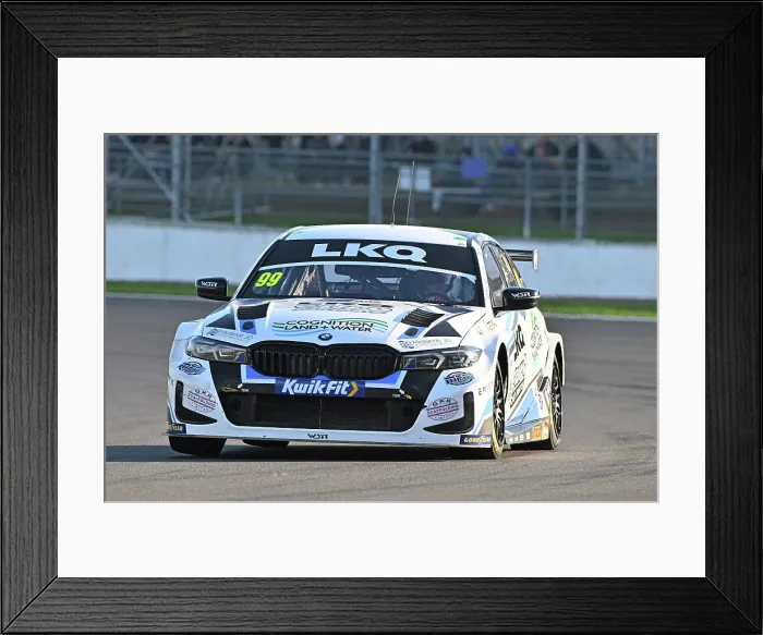 Framed Print : CZ5_0858 Charles Rainford, BMW 330i M Sport, LKQ Euro Car Parts Racing with WSR.jpg Framed Print : CZ5_0858 Charles Rainford, BMW 330i M Sport, LKQ Euro Car Parts Racing with WSR.jpg