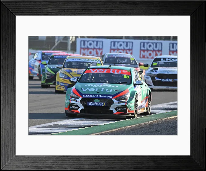 Framed Print : CZ5_0905 Tom Ingram, Hyundai i30N, Team VERTU.jpg Framed Print : CZ5_0905 Tom Ingram, Hyundai i30N, Team VERTU.jpg