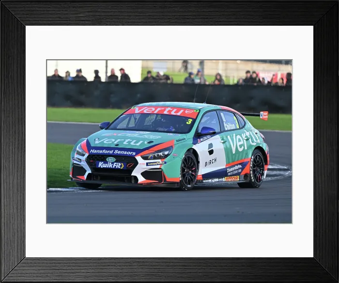 Framed Print : CZ5_0972 Tom Chilton, Hyundai i30N, Team VERTU.jpg Framed Print : CZ5_0972 Tom Chilton, Hyundai i30N, Team VERTU.jpg