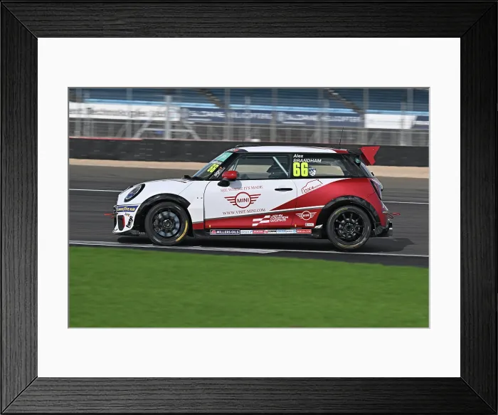 Framed Print : CZ4_9449 Alex Brandham, OX4 Racing MINI JCW.jpg Framed Print : CZ4_9449 Alex Brandham, OX4 Racing MINI JCW.jpg