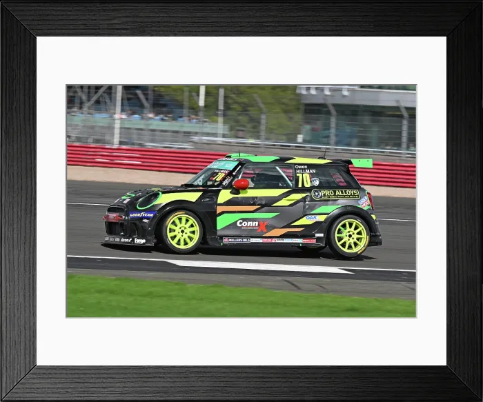 Framed Print : CZ4_9452 Owen Hillman, Pro Alloys Racing, MINI JCW F56.jpg Framed Print : CZ4_9452 Owen Hillman, Pro Alloys Racing, MINI JCW F56.jpg