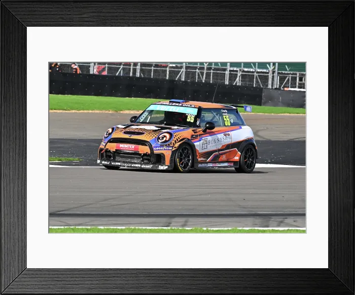 Framed Print : CZ4_9781 Charlie Hand, Chandler Motorsport, MINI JCW F56.jpg Framed Print : CZ4_9781 Charlie Hand, Chandler Motorsport, MINI JCW F56.jpg