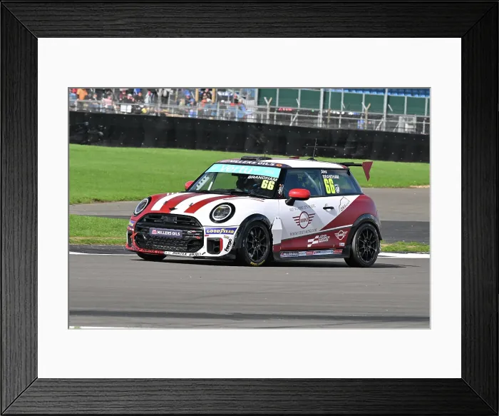 Framed Print : CZ4_9784 Alex Brandham, OX4 Racing MINI JCW.jpg Framed Print : CZ4_9784 Alex Brandham, OX4 Racing MINI JCW.jpg