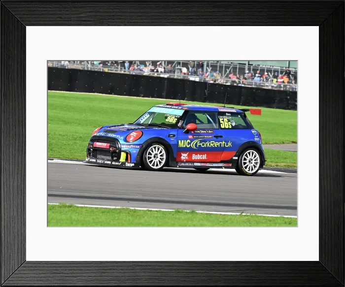 Framed Print : CZ4_9789 Ben Crossley, JRW Motorsport, MINI JCW F56.jpg Framed Print : CZ4_9789 Ben Crossley, JRW Motorsport, MINI JCW F56.jpg