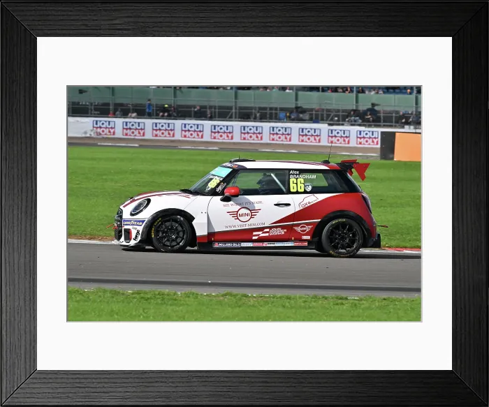 Framed Print : CZ4_9795 Alex Brandham, OX4 Racing MINI JCW.jpg Framed Print : CZ4_9795 Alex Brandham, OX4 Racing MINI JCW.jpg