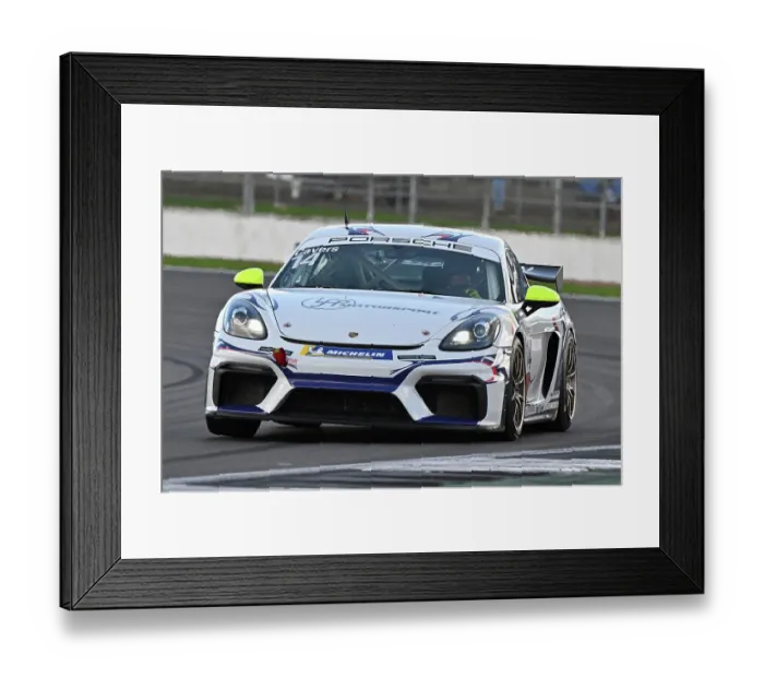 Framed Print : CZ5_0671 Harrison Cavers, LFP Motorsport, Porsche 718 Cayman GT4 Clubsport.jpg Framed Print : CZ5_0671 Harrison Cavers, LFP Motorsport, Porsche 718 Cayman GT4 Clubsport.jpg