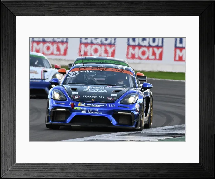 Framed Print : CZ5_0745 Ethan Hammerton, Graves Motorsport, Porsche 718 Cayman GT4 RS Clubsport.jpg Framed Print : CZ5_0745 Ethan Hammerton, Graves Motorsport, Porsche 718 Cayman GT4 RS Clubsport.jpg
