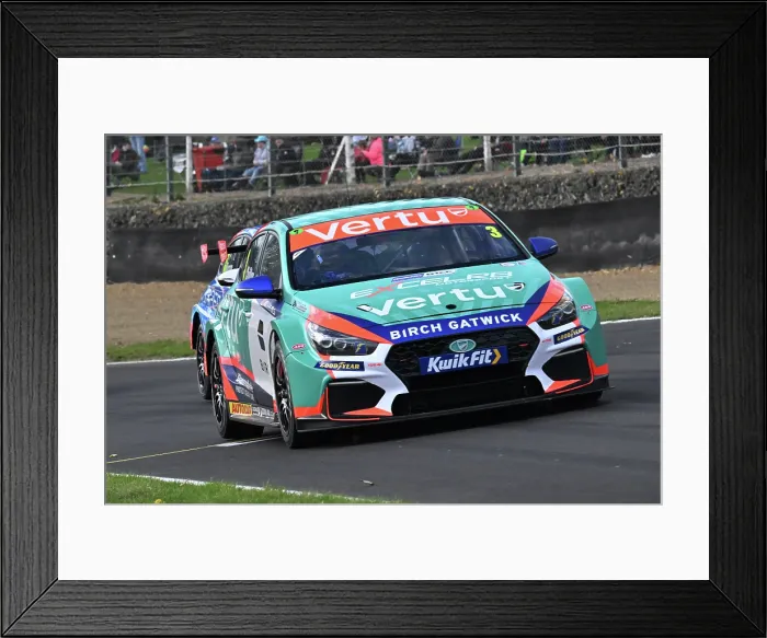 Framed Print : CZ5_1459 Tom Chilton, Hyundai i30N, Team VERTU.jpg Framed Print : CZ5_1459 Tom Chilton, Hyundai i30N, Team VERTU.jpg