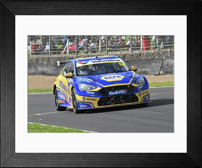 Framed Print : CZ5_1483 Ashley Sutton, Ford Focus ST, NAPA Racing UK.jpg Framed Print : CZ5_1483 Ashley Sutton, Ford Focus ST, NAPA Racing UK.jpg
