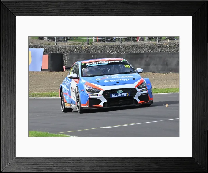 Framed Print : CZ5_1497 Adam Morgan, Hyundai i30N, Team VERTU.jpg Framed Print : CZ5_1497 Adam Morgan, Hyundai i30N, Team VERTU.jpg