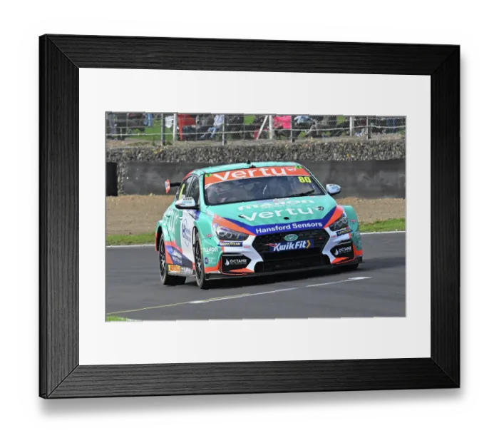 Framed Print : CZ5_1498 Tom Ingram, Hyundai i30N, Team VERTU.jpg Framed Print : CZ5_1498 Tom Ingram, Hyundai i30N, Team VERTU.jpg