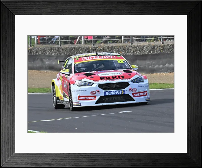 Framed Print : CZ5_1530 Mikey Doble, Cupra Leon, Motor Parts Direct with Power Maxed Racing.jpg Framed Print : CZ5_1530 Mikey Doble, Cupra Leon, Motor Parts Direct with Power Maxed Racing.jpg