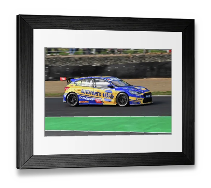 Framed Print : CZ5_1550 Dan Cammish, Ford Focus ST, NAPA Racing UK.jpg Framed Print : CZ5_1550 Dan Cammish, Ford Focus ST, NAPA Racing UK.jpg