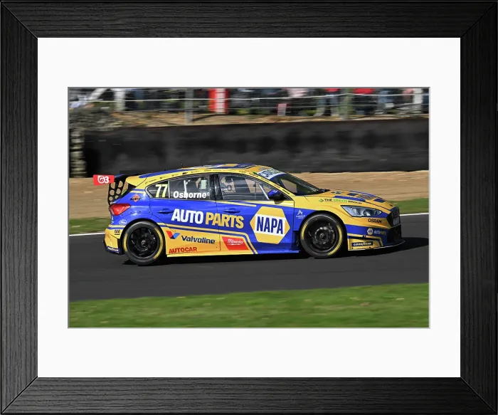 Framed Print : CZ5_1657 Sam Osborne, Ford Focus ST, NAPA Racing UK.jpg Framed Print : CZ5_1657 Sam Osborne, Ford Focus ST, NAPA Racing UK.jpg