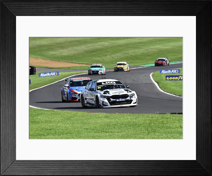 Framed Print : CZ5_1689 Charles Rainford, BMW 330i M Sport, LKQ Euro Car Parts Racing with WSR.jpg Framed Print : CZ5_1689 Charles Rainford, BMW 330i M Sport, LKQ Euro Car Parts Racing with WSR.jpg