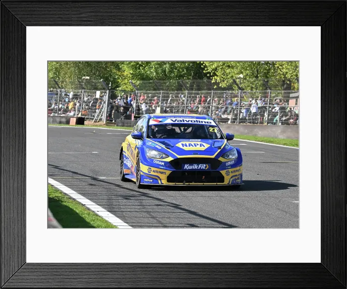 Framed Print : CZ5_1701 Dan Cammish, Ford Focus ST, NAPA Racing UK.jpg Framed Print : CZ5_1701 Dan Cammish, Ford Focus ST, NAPA Racing UK.jpg