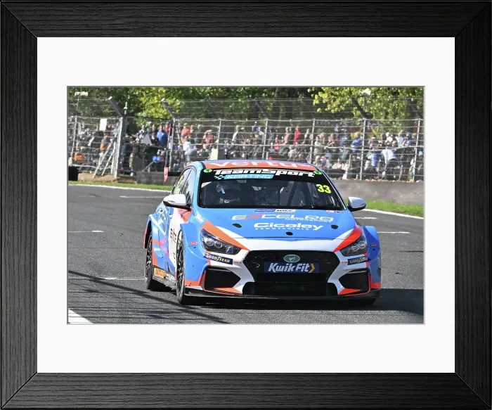 Framed Print : CZ5_1703 Adam Morgan, Hyundai i30N, Team VERTU.jpg Framed Print : CZ5_1703 Adam Morgan, Hyundai i30N, Team VERTU.jpg