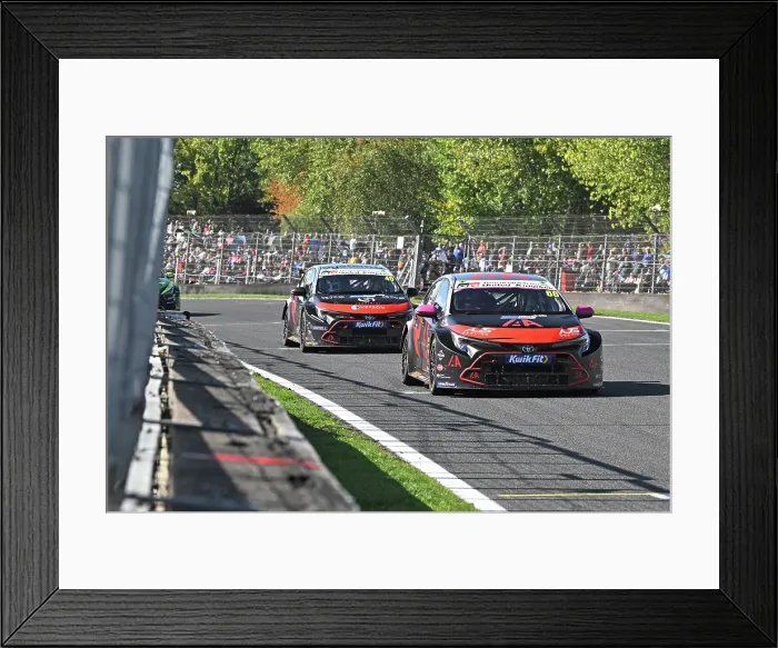 Framed Print : CZ5_1713 Josh Cook, Toyota Corolla GR Sport, Toyota Gazoo Racing UK with IAA.jpg