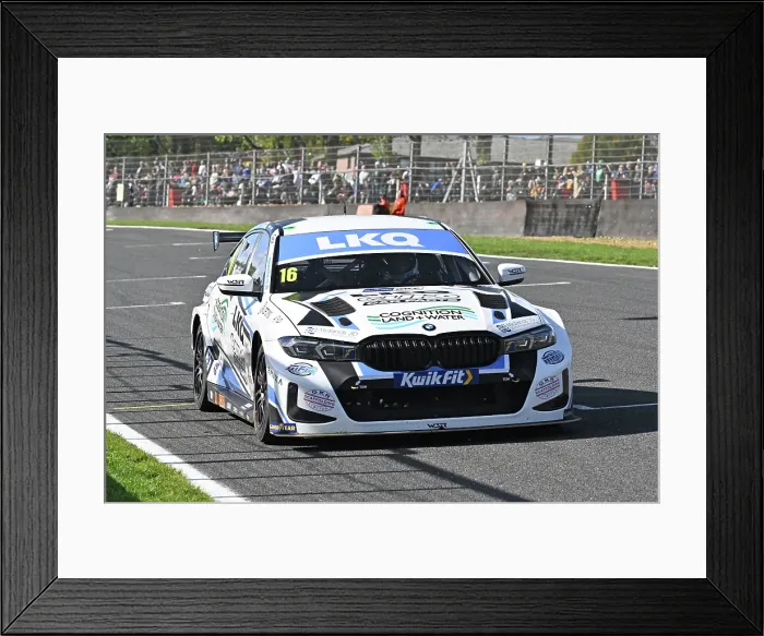 Framed Print : CZ5_1722 Aiden Moffat, BMW 330i M Sport, LKQ Euro Car Parts Racing with WSR.jpg Framed Print : CZ5_1722 Aiden Moffat, BMW 330i M Sport, LKQ Euro Car Parts Racing with WSR.jpg