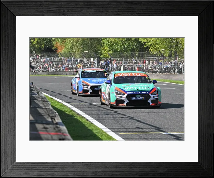 Framed Print : CZ5_1724 Tom Chilton, Hyundai i30N, Team VERTU.jpg Framed Print : CZ5_1724 Tom Chilton, Hyundai i30N, Team VERTU.jpg