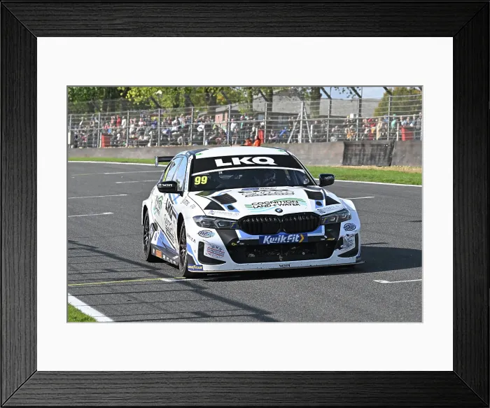 Framed Print : CZ5_1726 Charles Rainford, BMW 330i M Sport, LKQ Euro Car Parts Racing with WSR.jpg Framed Print : CZ5_1726 Charles Rainford, BMW 330i M Sport, LKQ Euro Car Parts Racing with WSR.jpg