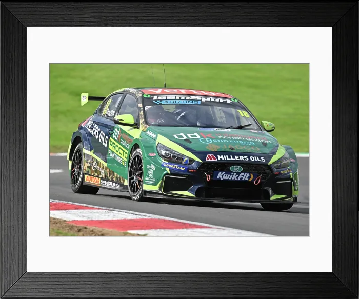 Framed Print : CZ5_1756 Senna Proctor, Hyundai i30N, Team VERTU, Senna Proctor, Hyundai i30N, Team VERTU.jpg
