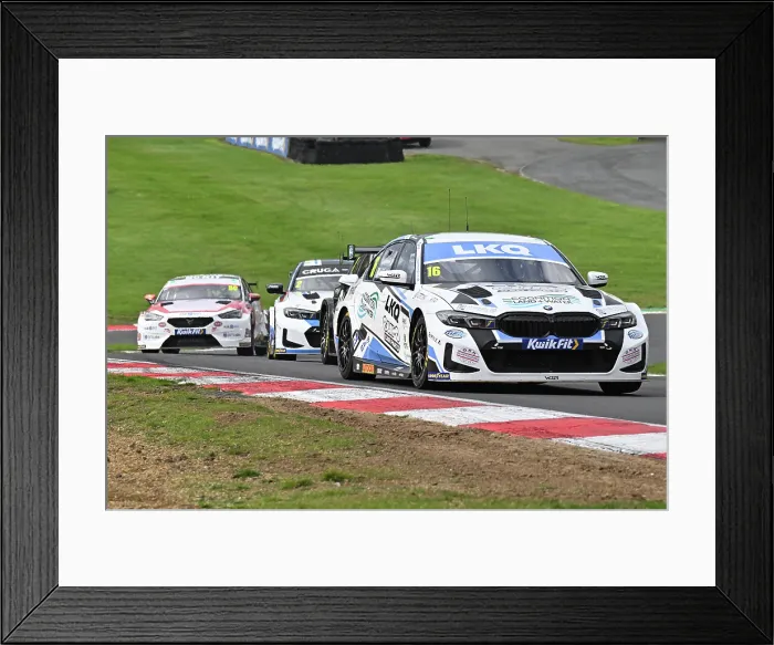 Framed Print : CZ5_1776 Aiden Moffat, BMW 330i M Sport, LKQ Euro Car Parts Racing with WSR.jpg Framed Print : CZ5_1776 Aiden Moffat, BMW 330i M Sport, LKQ Euro Car Parts Racing with WSR.jpg