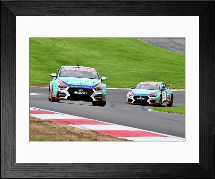 Framed Print : CZ5_1802 Tom Chilton, Hyundai i30N, Team VERTU.jpg Framed Print : CZ5_1802 Tom Chilton, Hyundai i30N, Team VERTU.jpg
