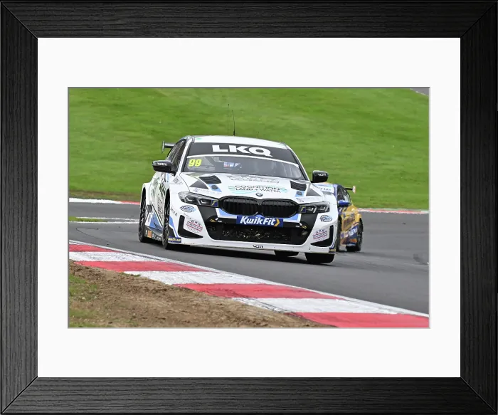 Framed Print : CZ5_1804 Charles Rainford, BMW 330i M Sport, LKQ Euro Car Parts Racing with WSR.jpg Framed Print : CZ5_1804 Charles Rainford, BMW 330i M Sport, LKQ Euro Car Parts Racing with WSR.jpg