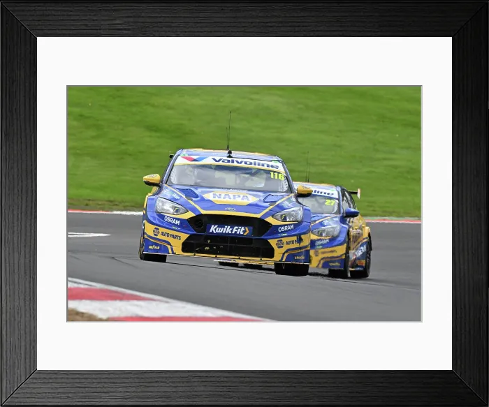 Framed Print : CZ5_1824 Ashley Sutton, Ford Focus ST, NAPA Racing UK.jpg Framed Print : CZ5_1824 Ashley Sutton, Ford Focus ST, NAPA Racing UK.jpg