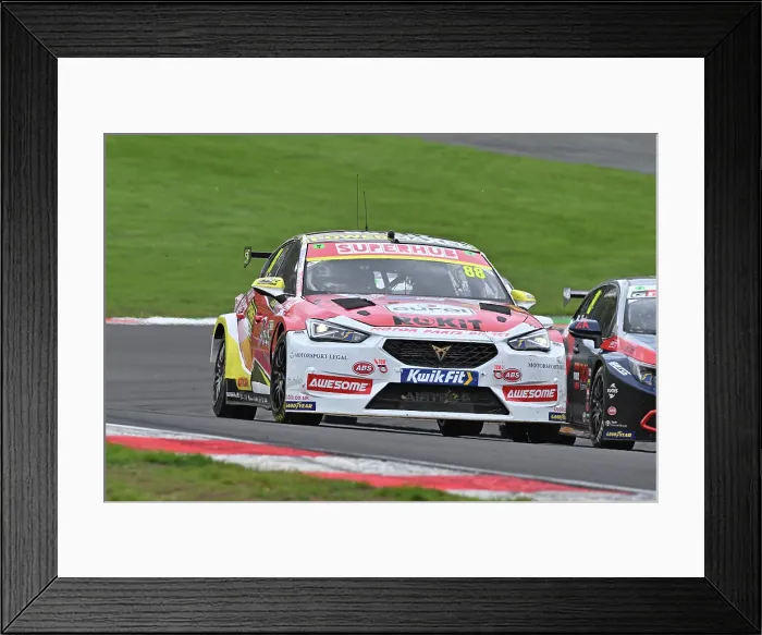 Framed Print : CZ5_1860 Mikey Doble, Cupra Leon, Motor Parts Direct with Power Maxed Racing.jpg Framed Print : CZ5_1860 Mikey Doble, Cupra Leon, Motor Parts Direct with Power Maxed Racing.jpg