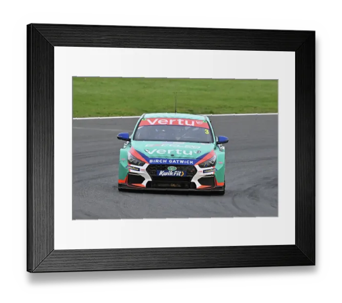 Framed Print : CZ5_2539 Tom Chilton, Hyundai i30N, Team VERTU.jpg Framed Print : CZ5_2539 Tom Chilton, Hyundai i30N, Team VERTU.jpg