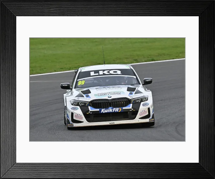 Framed Print : CZ5_2541 Charles Rainford, BMW 330i M Sport, LKQ Euro Car Parts Racing with WSR.jpg Framed Print : CZ5_2541 Charles Rainford, BMW 330i M Sport, LKQ Euro Car Parts Racing with WSR.jpg