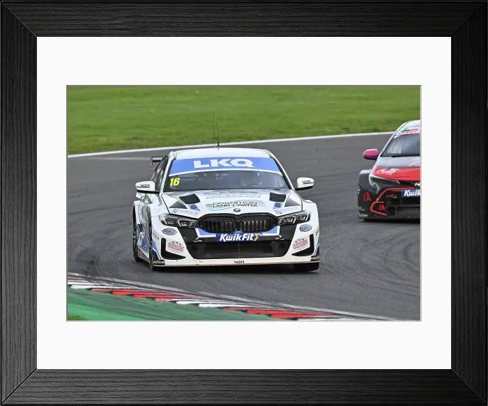 Framed Print : CZ5_2557 Aiden Moffat, BMW 330i M Sport, LKQ Euro Car Parts Racing with WSR.jpg Framed Print : CZ5_2557 Aiden Moffat, BMW 330i M Sport, LKQ Euro Car Parts Racing with WSR.jpg