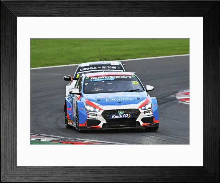 Framed Print : CZ5_2565 Adam Morgan, Hyundai i30N, Team VERTU.jpg Framed Print : CZ5_2565 Adam Morgan, Hyundai i30N, Team VERTU.jpg