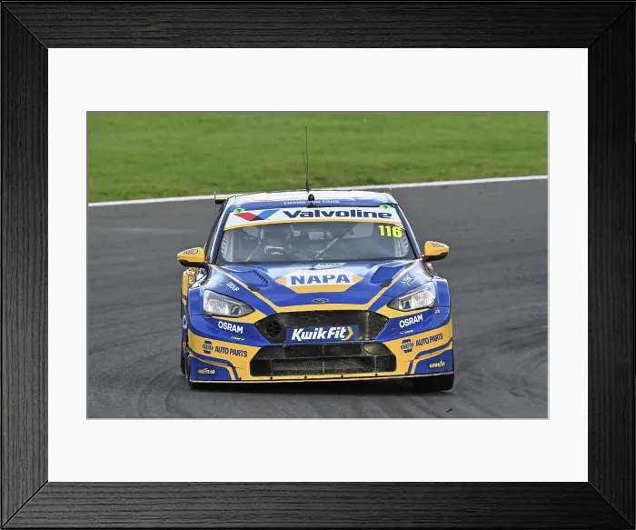 Framed Print : CZ5_2576 Ashley Sutton, Ford Focus ST, NAPA Racing UK.jpg Framed Print : CZ5_2576 Ashley Sutton, Ford Focus ST, NAPA Racing UK.jpg
