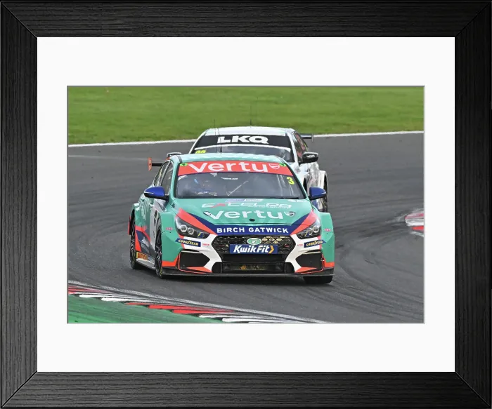 Framed Print : CZ5_2586 Tom Chilton, Hyundai i30N, Team VERTU.jpg Framed Print : CZ5_2586 Tom Chilton, Hyundai i30N, Team VERTU.jpg