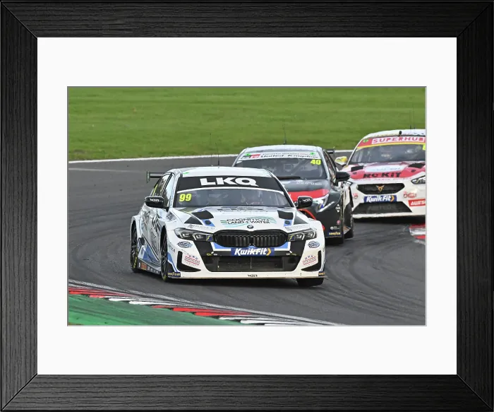 Framed Print : CZ5_2587 Charles Rainford, BMW 330i M Sport, LKQ Euro Car Parts Racing with WSR.jpg Framed Print : CZ5_2587 Charles Rainford, BMW 330i M Sport, LKQ Euro Car Parts Racing with WSR.jpg