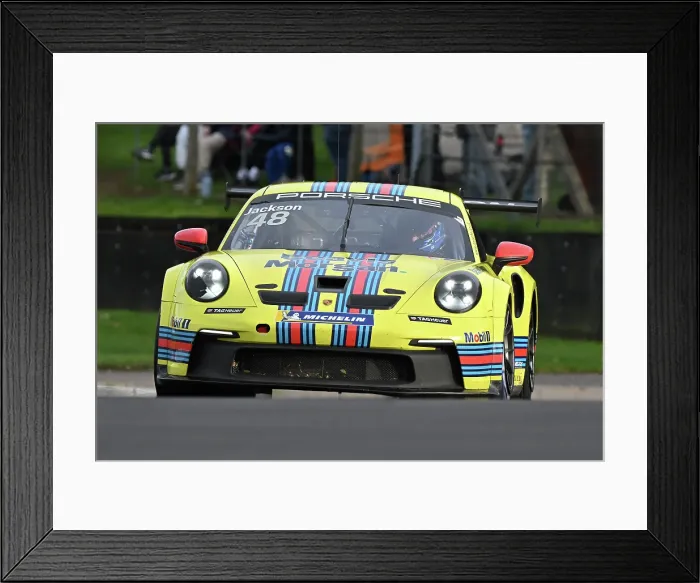 Framed Print : CZ5_2357 Oliver Jackson, JTR, Porsche 911 GT3 Cup.jpg