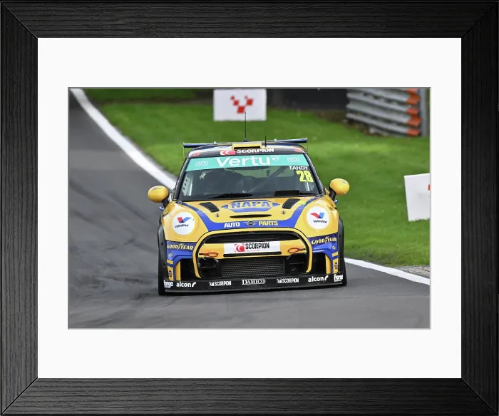 Framed Print : CZ5_2181 Nick Tandy, NAPA Racing UK, MINI F56 JCW.jpg Framed Print : CZ5_2181 Nick Tandy, NAPA Racing UK, MINI F56 JCW.jpg