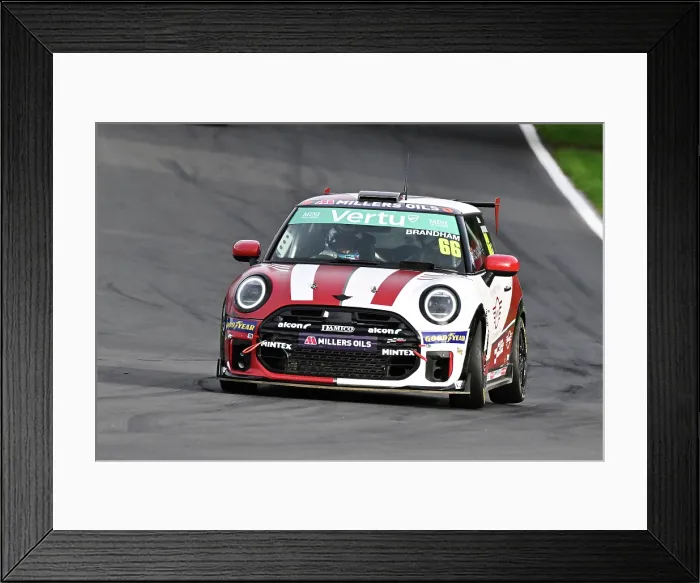 Framed Print : CZ5_2192 Alex Brandham, OX4 Racing, MINI F56 JCW.jpg