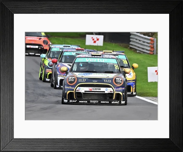 Framed Print : CZ5_2202 Nathan Edwards, EXCELR8 Driver Development Programme, MINI F56 JCW.jpg