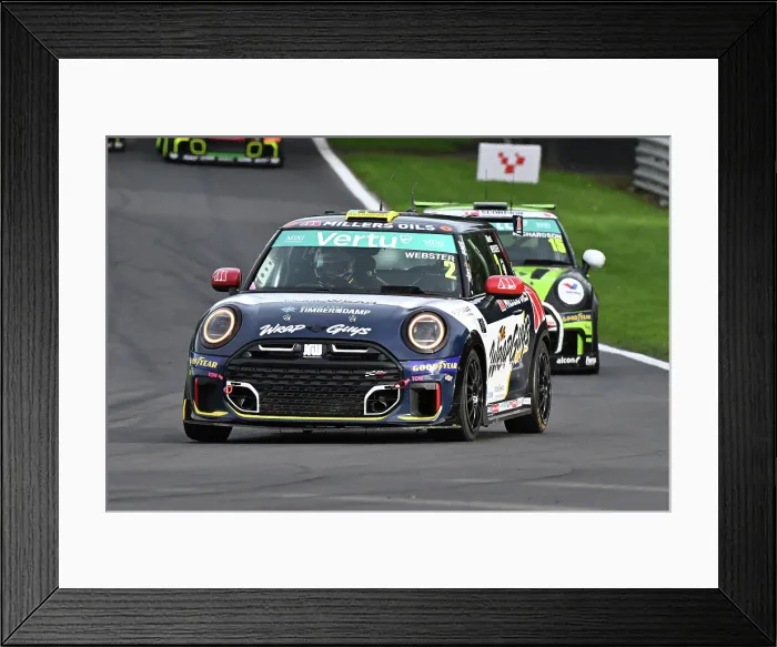 Framed Print : CZ5_2213 Albert Webster, JRW Motorsport, MINI F56 JCW.jpg Framed Print : CZ5_2213 Albert Webster, JRW Motorsport, MINI F56 JCW.jpg