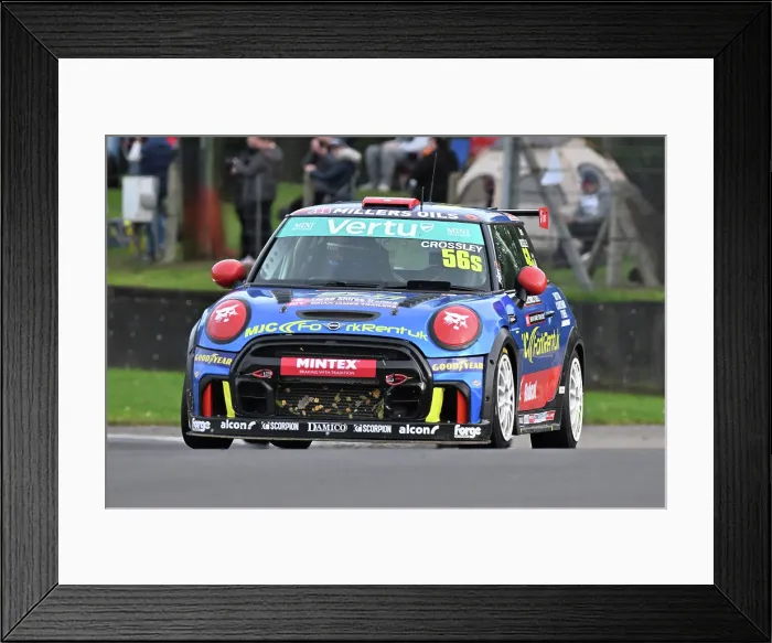 Framed Print : CZ5_2242 Ben Crossley, JRW Motorsport, MINI F56 JCW Sport.jpg Framed Print : CZ5_2242 Ben Crossley, JRW Motorsport, MINI F56 JCW Sport.jpg