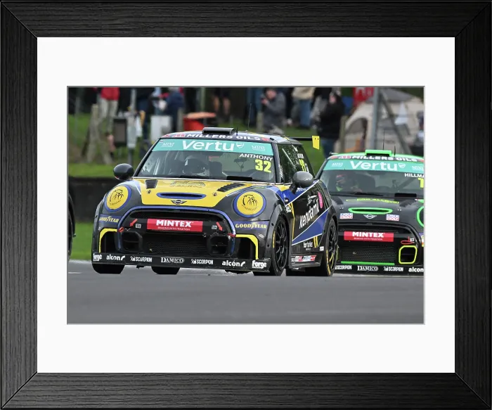 Framed Print : CZ5_2259 Ned Anthony, Amigo Motorsport, MINI F56 JCW.jpg Framed Print : CZ5_2259 Ned Anthony, Amigo Motorsport, MINI F56 JCW.jpg