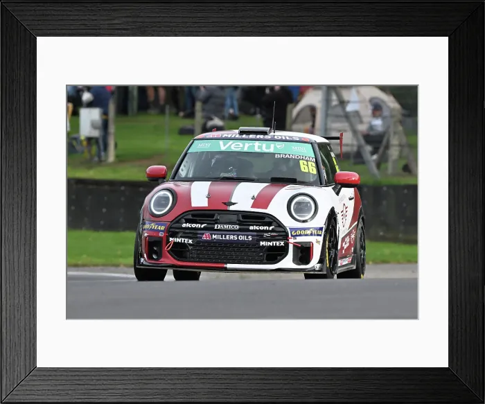 Framed Print : CZ5_2261 Alex Brandham, OX4 Racing, MINI F56 JCW.jpg Framed Print : CZ5_2261 Alex Brandham, OX4 Racing, MINI F56 JCW.jpg